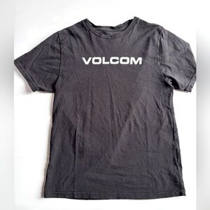 Volcom Black Tee Shirt Y2K Size Medium